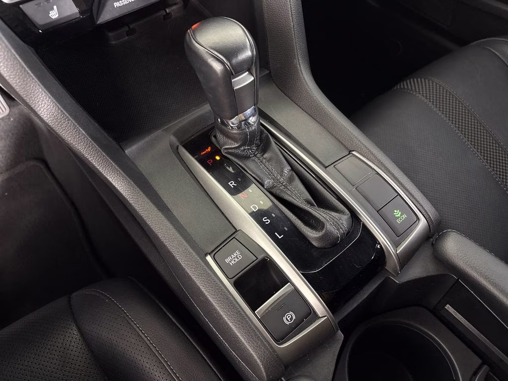 2020 Polished Metal Metallic Honda Civic EX-L FWD Hatchback