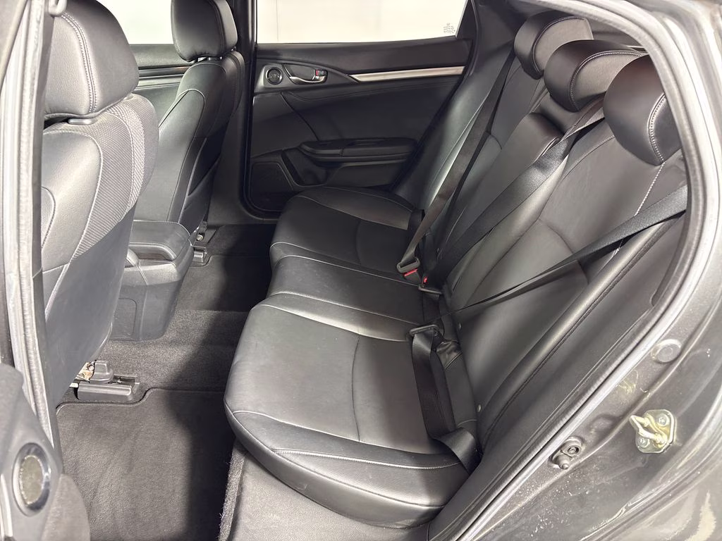 2020 Polished Metal Metallic Honda Civic EX-L FWD Hatchback