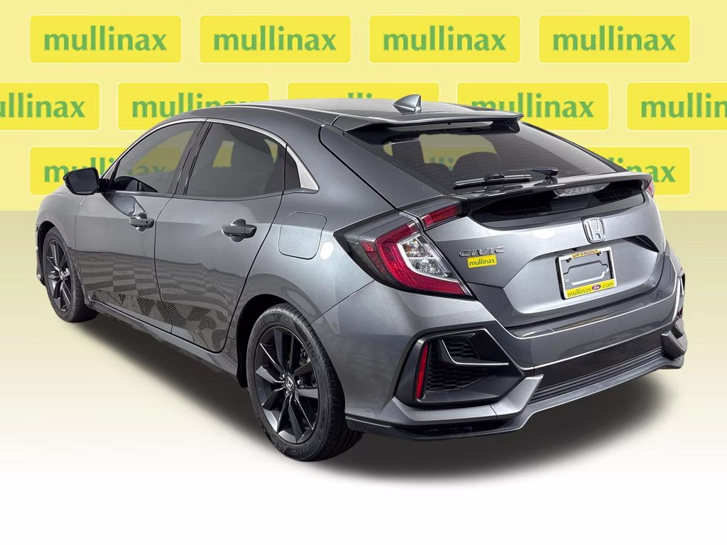 2020 Polished Metal Metallic Honda Civic EX-L FWD Hatchback