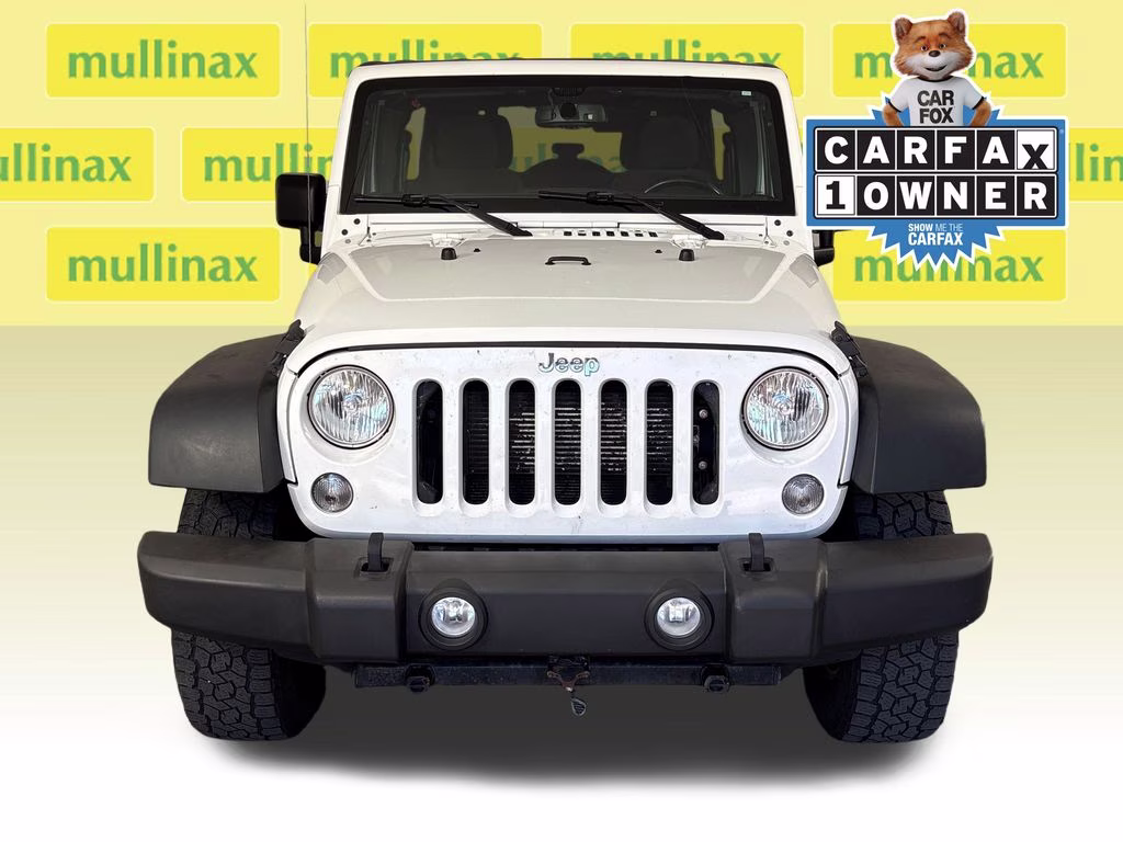 2017 Bright White Clearcoat Jeep Wrangler Unlimited Sport 4X4 SUV