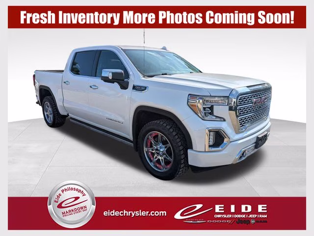 2020 White Frost Tricoat GMC Sierra 1500 Denali 4X4 Truck