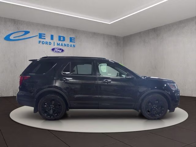2019 Agate Black Metallic Ford Explorer Sport 4X4 SUV
