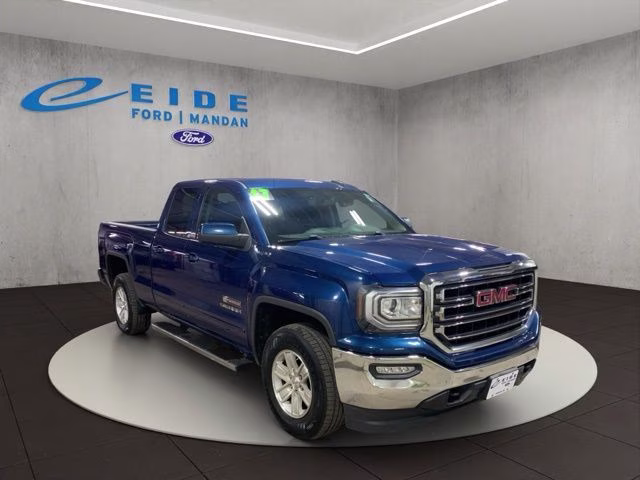 2017 Stone Blue Metallic GMC Sierra 1500 SLE 4X4 Truck