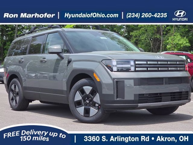 2026 Hampton Gray Hyundai Santa Fe Hybrid SEL AWD SUV