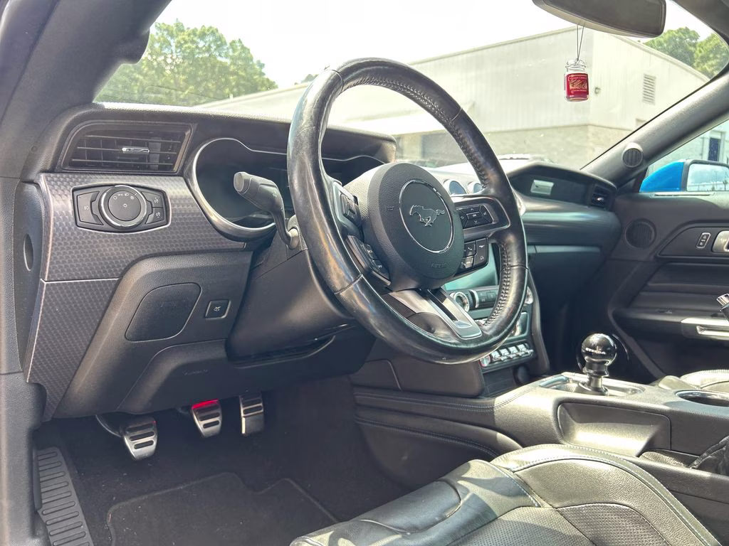 2019 Velocity Blue Metallic Ford Mustang GT Premium RWD Coupe