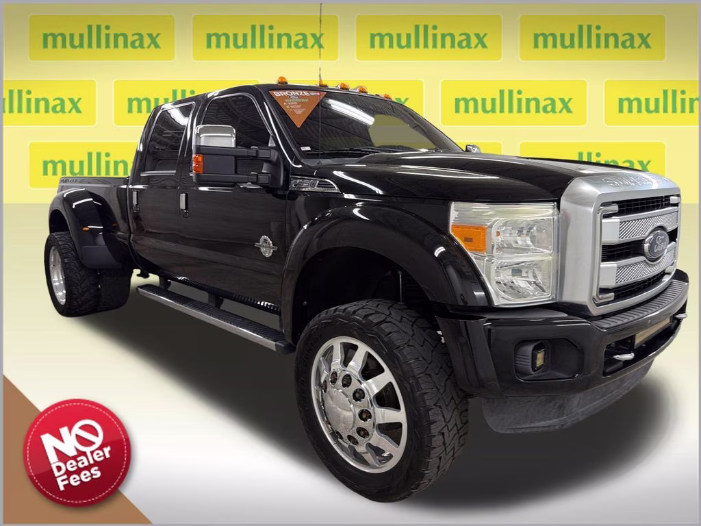 2016 Shadow Black Ford Super Duty F-350 DRW Platinum 4X4 Truck
