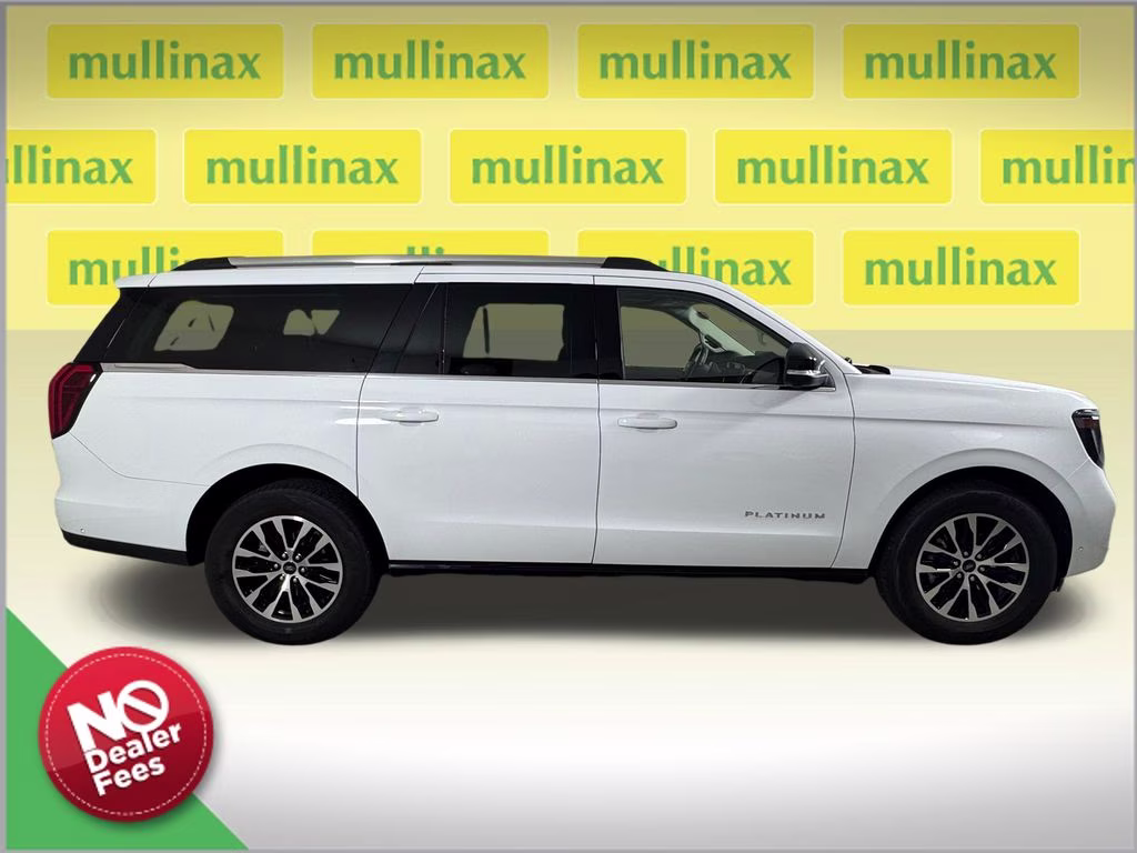 2025 Oxford White Ford Expedition Max Platinum 4X4 SUV