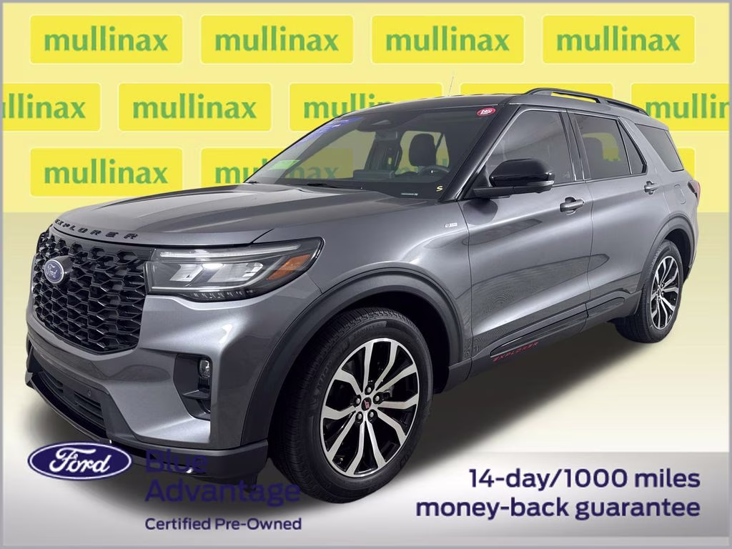 2025 Carbonized Gray Metallic Ford Explorer ST-Line RWD SUV
