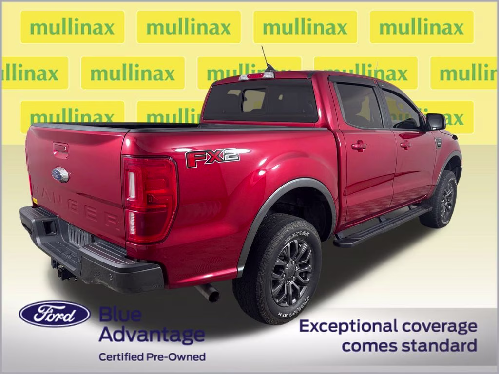 2020 Rapid Red Metallic Tinted Clearcoat Ford Ranger Lariat RWD Truck
