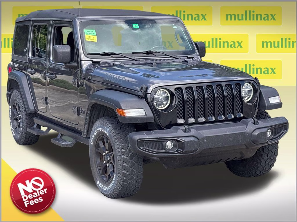 2020 Granite Crystal Metallic Clearcoat Jeep Wrangler Unlimited Willys 4X4 SUV