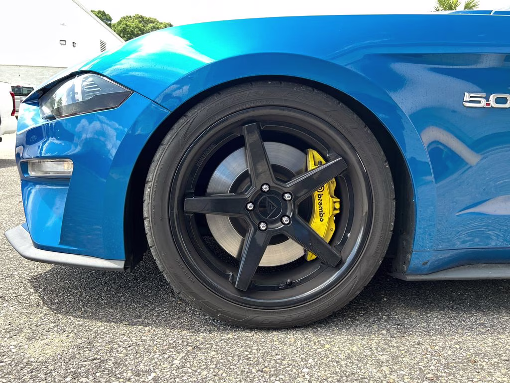 2019 Velocity Blue Metallic Ford Mustang GT Premium RWD Coupe