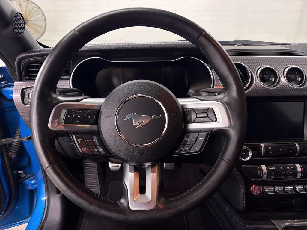 2019 Velocity Blue Metallic Ford Mustang GT Premium RWD Coupe