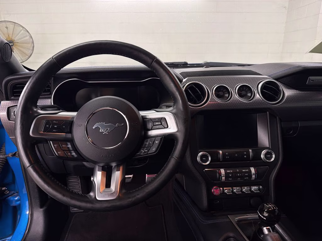 2019 Velocity Blue Metallic Ford Mustang GT Premium RWD Coupe