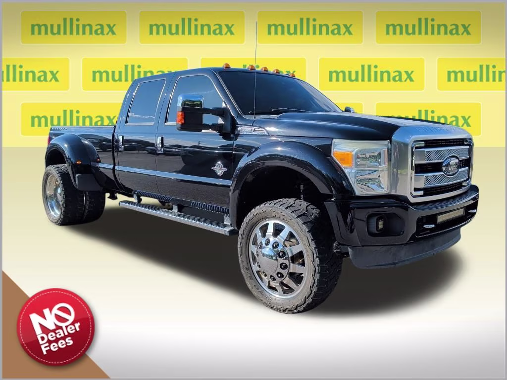 2016 Shadow Black Ford Super Duty F-350 DRW Platinum 4X4 Truck