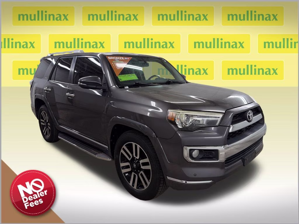 2015 Magnetic Gray Metallic Toyota 4Runner Limited RWD SUV