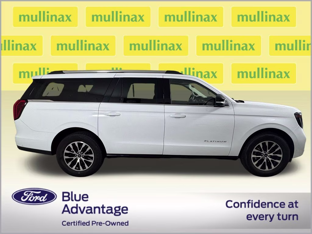 2025 Oxford White Ford Expedition Max Platinum 4X4 SUV