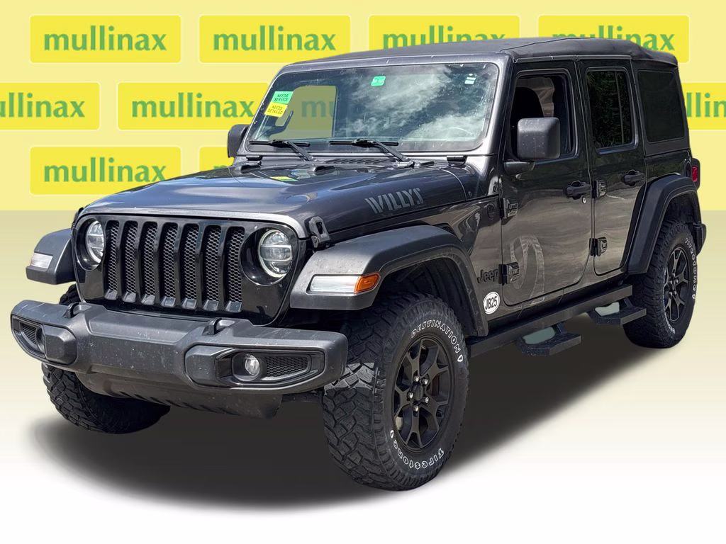 2020 Granite Crystal Metallic Clearcoat Jeep Wrangler Unlimited Willys 4X4 SUV