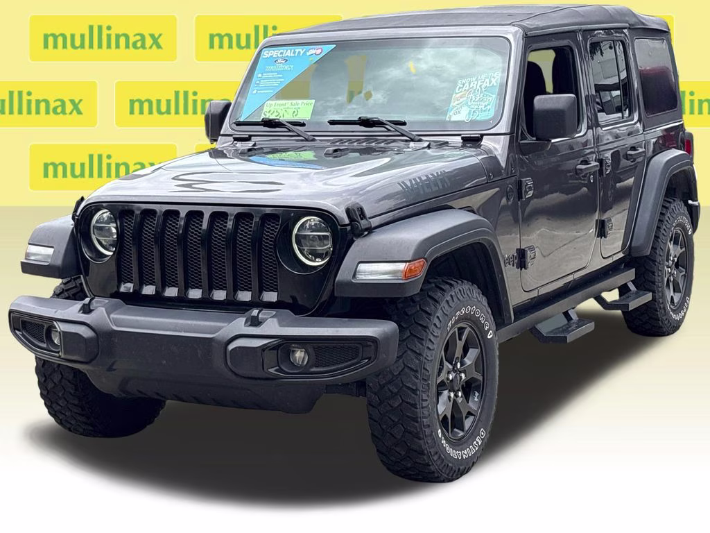 2020 Granite Crystal Metallic Clearcoat Jeep Wrangler Unlimited Willys 4X4 SUV