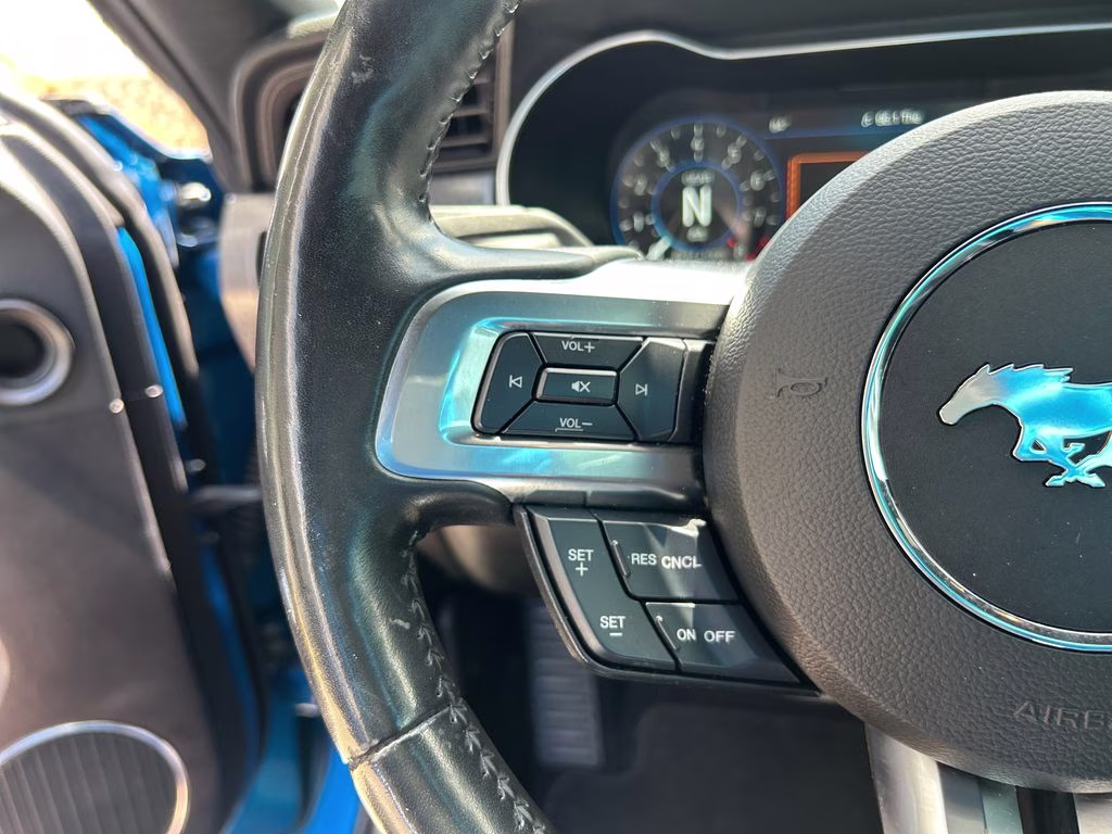 2019 Velocity Blue Metallic Ford Mustang GT Premium RWD Coupe