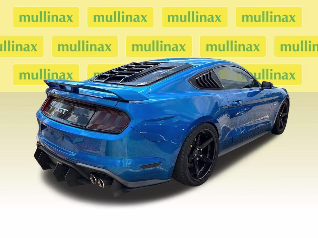 2019 Velocity Blue Metallic Ford Mustang GT Premium RWD Coupe