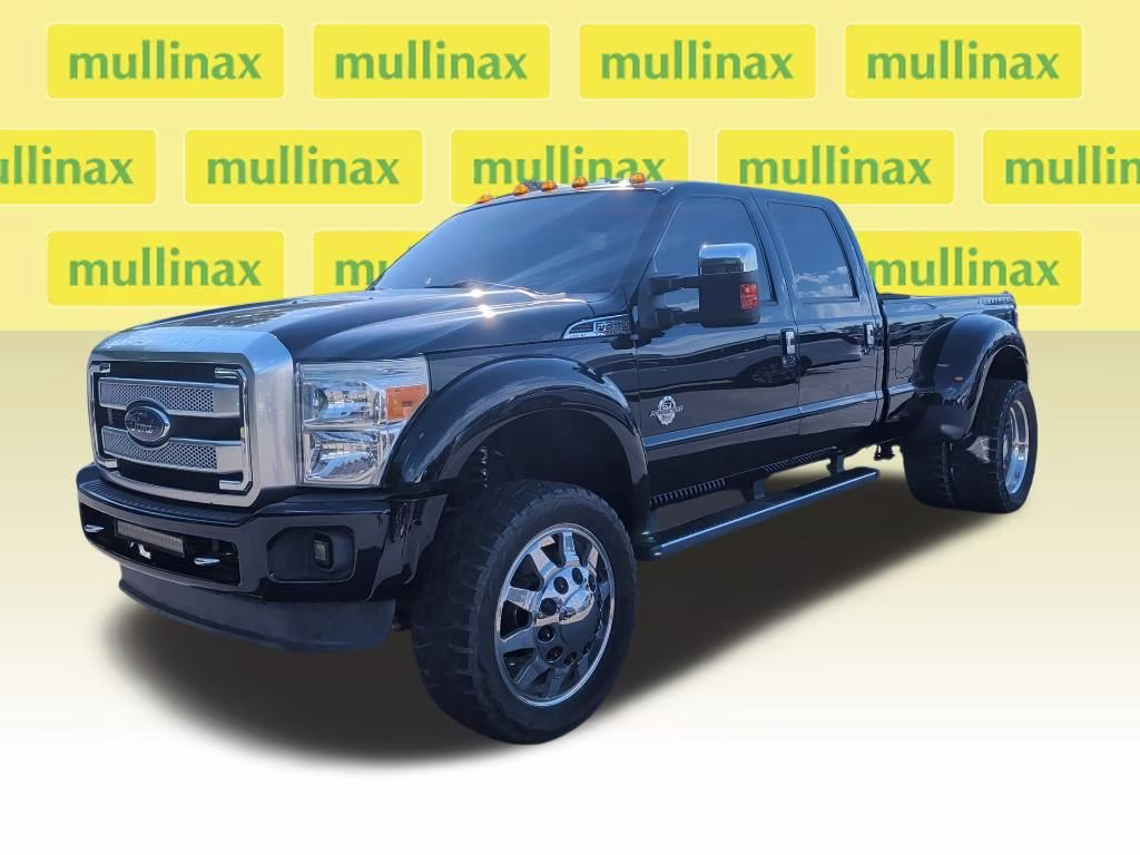 2016 Shadow Black Ford Super Duty F-350 DRW Platinum 4X4 Truck