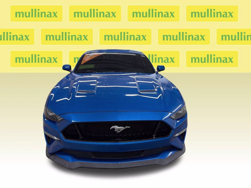 2019 Velocity Blue Metallic Ford Mustang GT Premium RWD Coupe