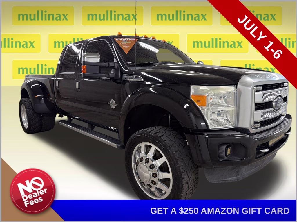2016 Shadow Black Ford Super Duty F-350 DRW Platinum 4X4 Truck