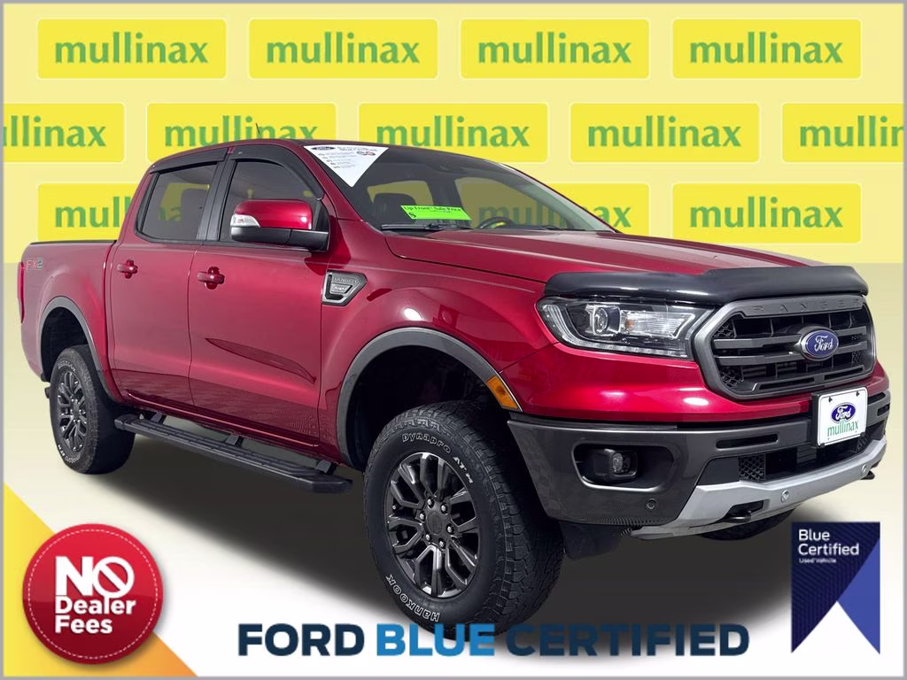2020 Rapid Red Metallic Tinted Clearcoat Ford Ranger Lariat RWD Truck