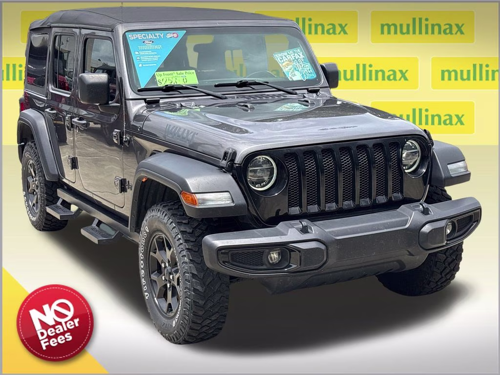 2020 Granite Crystal Metallic Clearcoat Jeep Wrangler Unlimited Willys 4X4 SUV