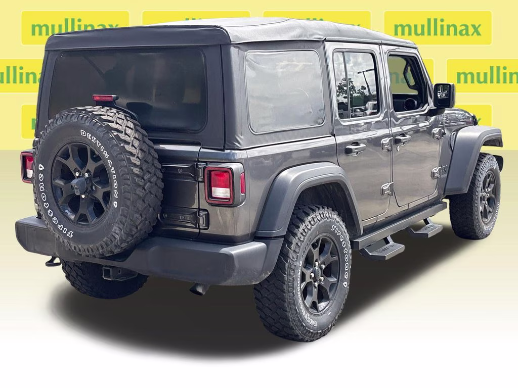 2020 Granite Crystal Metallic Clearcoat Jeep Wrangler Unlimited Willys 4X4 SUV