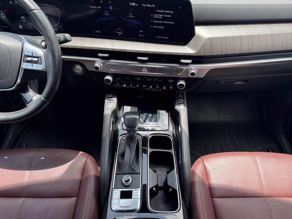 2023 Glacial White Pearl Kia Telluride EX FWD SUV