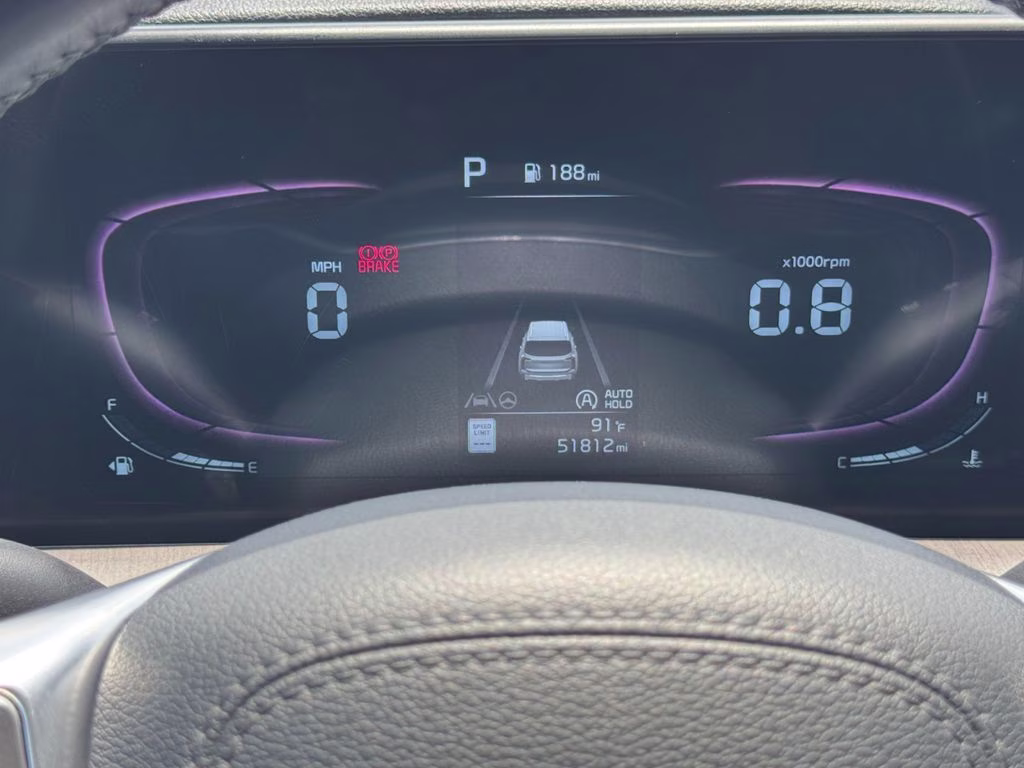 2023 Glacial White Pearl Kia Telluride EX FWD SUV