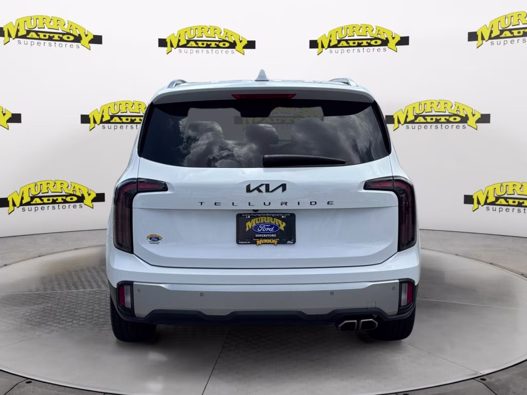 2023 Glacial White Pearl Kia Telluride EX FWD SUV