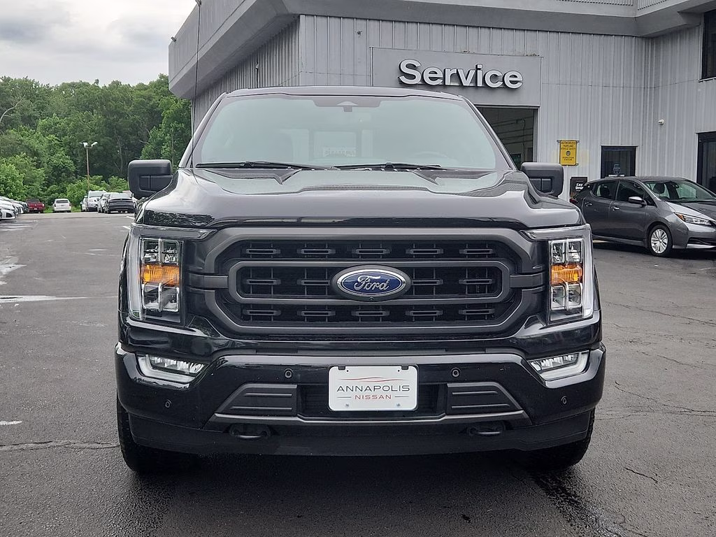 2021 Black Metallic Ford F-150 XLT 4X4 Truck