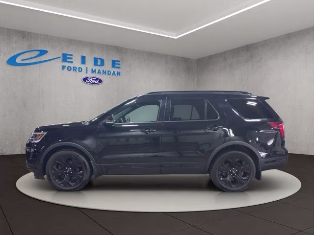2019 Agate Black Metallic Ford Explorer Sport 4X4 SUV