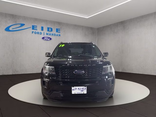 2019 Agate Black Metallic Ford Explorer Sport 4X4 SUV
