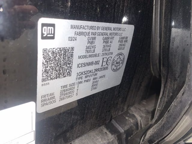 2024 Midnight Blue Metallic GMC Yukon Denali 4X4 SUV