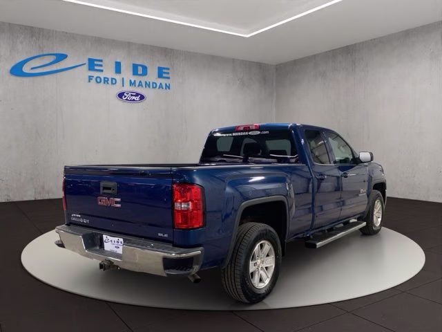 2017 Stone Blue Metallic GMC Sierra 1500 SLE 4X4 Truck