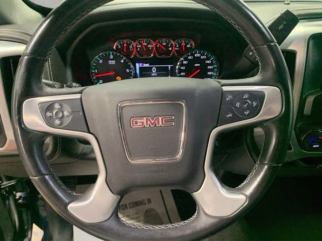 2017 Stone Blue Metallic GMC Sierra 1500 SLE 4X4 Truck