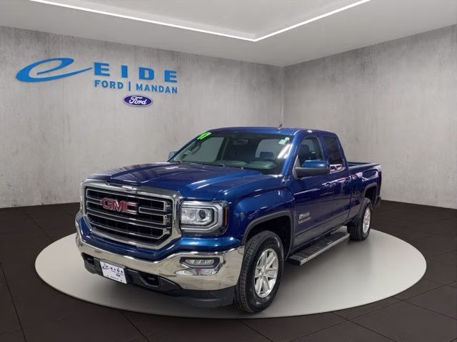 2017 Stone Blue Metallic GMC Sierra 1500 SLE 4X4 Truck