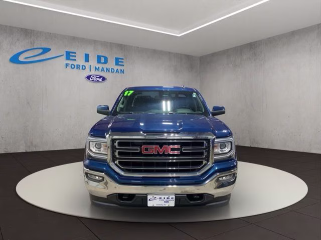 2017 Stone Blue Metallic GMC Sierra 1500 SLE 4X4 Truck