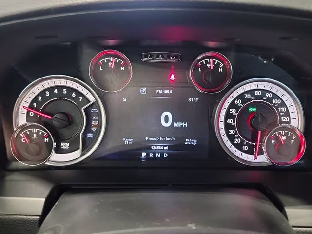 2018 Maximum Steel Metallic Clearcoat Ram 1500 Sport 4X4 Truck