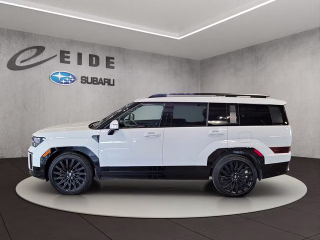 2025 Serenity White Hyundai Santa Fe Calligraphy AWD SUV