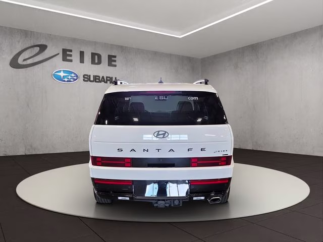 2025 Serenity White Hyundai Santa Fe Calligraphy AWD SUV