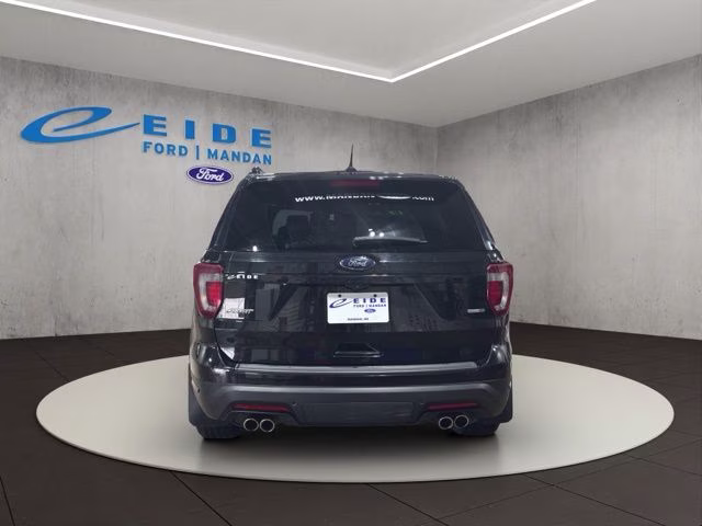 2019 Agate Black Metallic Ford Explorer Sport 4X4 SUV