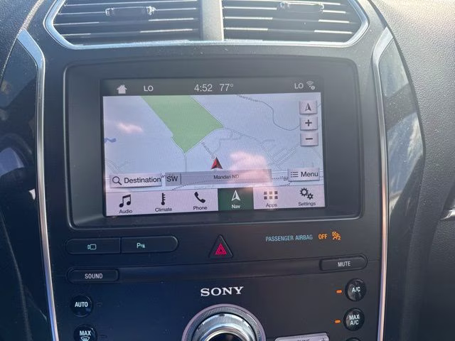 2019 Agate Black Metallic Ford Explorer Sport 4X4 SUV