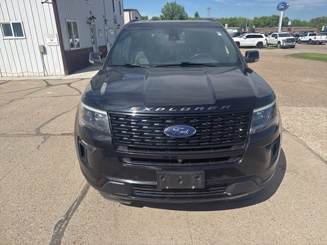 2019 Agate Black Metallic Ford Explorer Sport 4X4 SUV