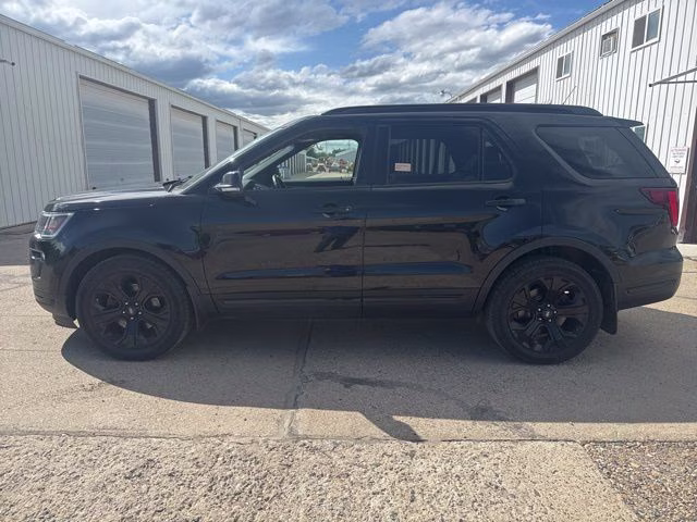 2019 Agate Black Metallic Ford Explorer Sport 4X4 SUV