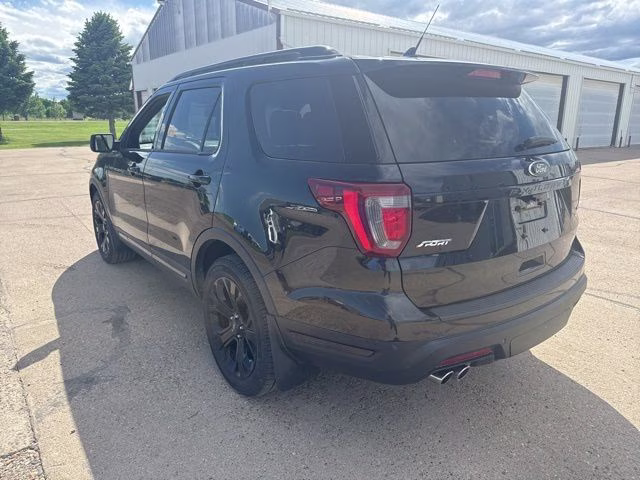 2019 Agate Black Metallic Ford Explorer Sport 4X4 SUV
