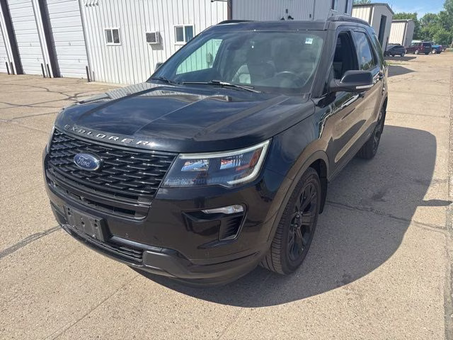 2019 Agate Black Metallic Ford Explorer Sport 4X4 SUV